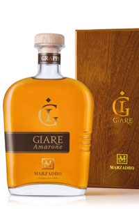 vendita Le Giare - Grappa di Amarone Affinata - astuccio legno